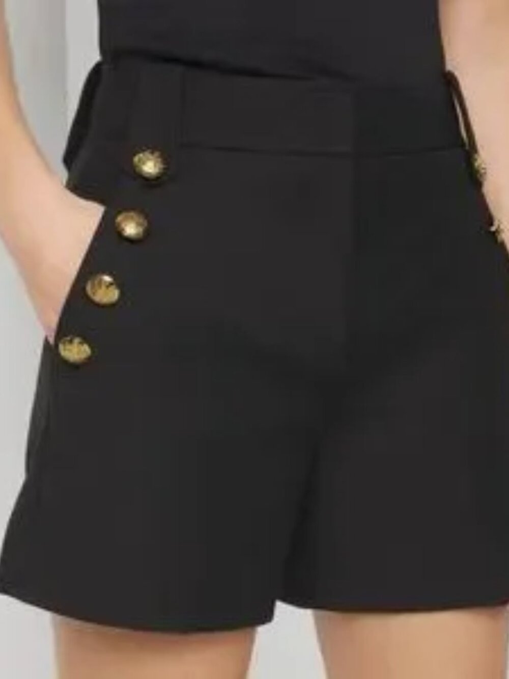 WHBM Mariner Button Short Size 2